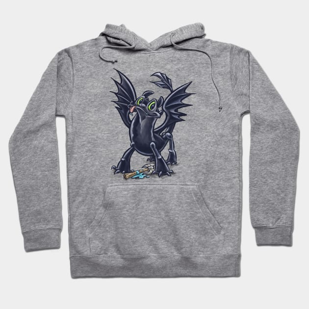 Toothless Hoodie by majanation